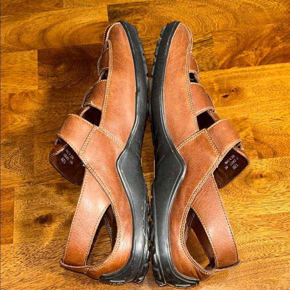 Cole Haan vibram Men's Tan Leather Loafers size 12 - Picture 9 of 12